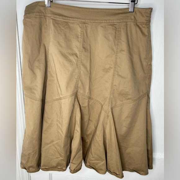 WESTBOUND Classic Tan Women's Skirt - Picture 2 of 6